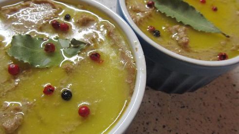 запеченный утиный паштет