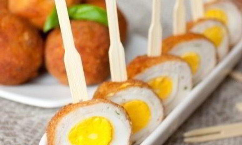 Рецепт перепелиных яиц по-шотландски