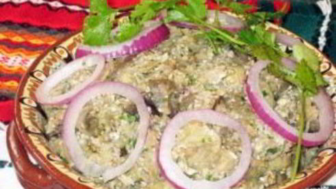 пхали из баклажанов