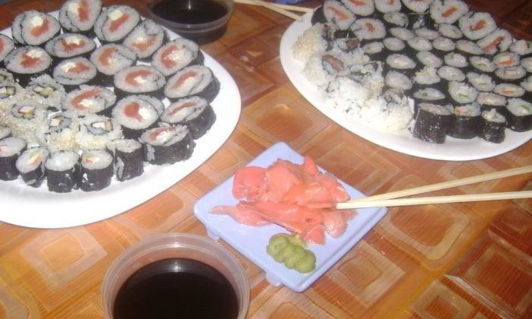 Рецепт ассорти из роллов