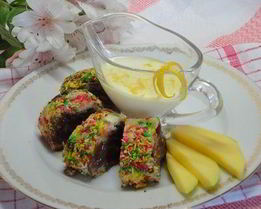 Десертные роллы Тропикана