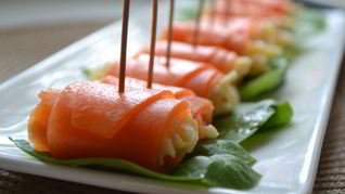 Морковные роллы