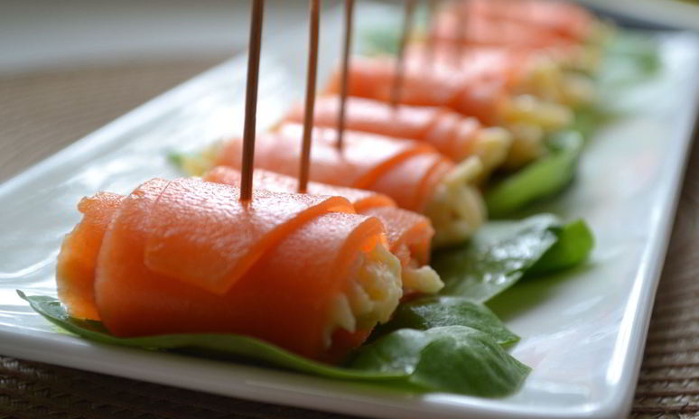 Рецепт морковных роллов