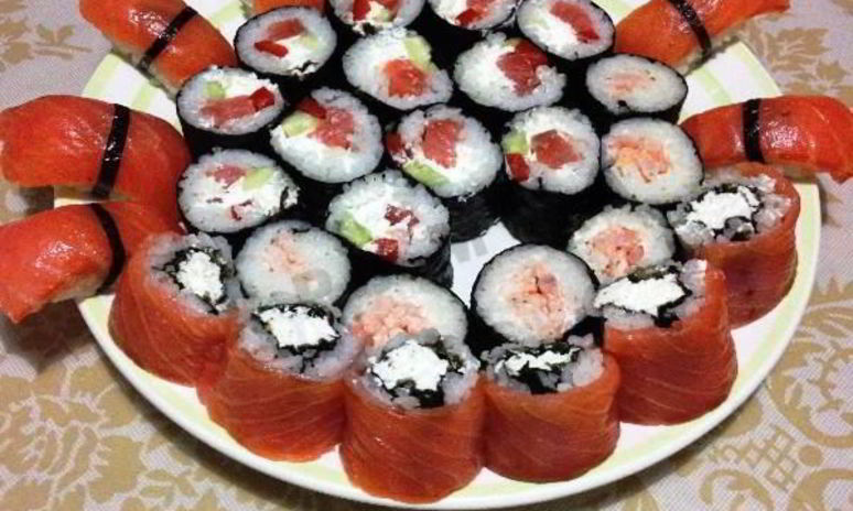 Рецепт нигирей суши и роллы