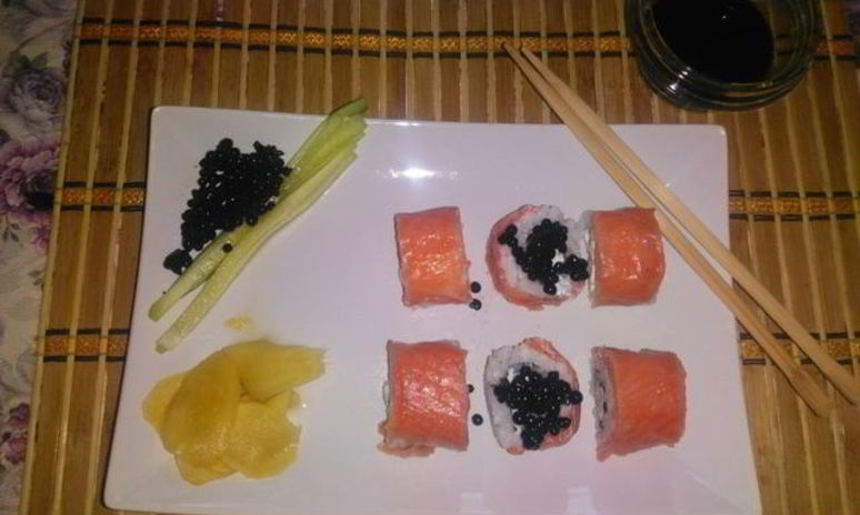 Рецепт ролла филадельфия