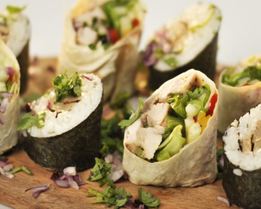 Ролл в японском стиле