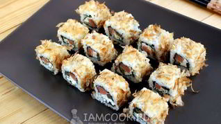 Роллы Бонито со стружкой тунца