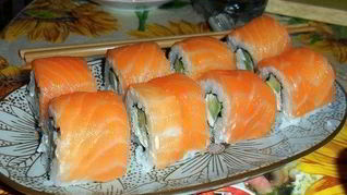 Роллы Филадельфия по-домашнему