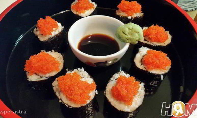 Рецепт роллов home-made