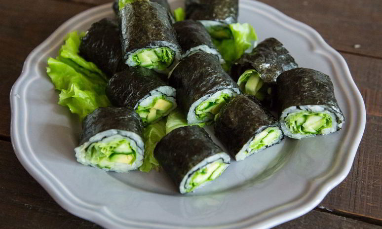 Рецепт роллов с кольраби