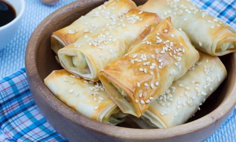 Рецепт роллов с курицей и овощами