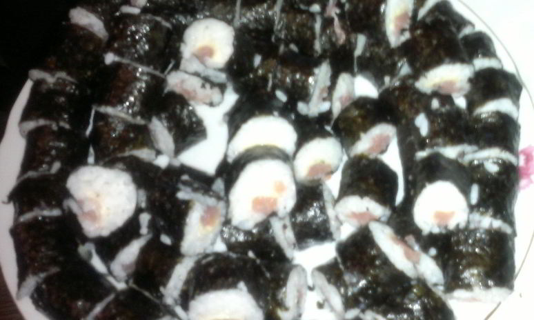 Рецепт роллов с лососем