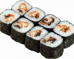 Роллы с мидиями и сыром