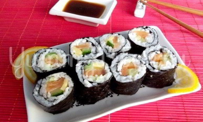 Рецепт роллов с семгой