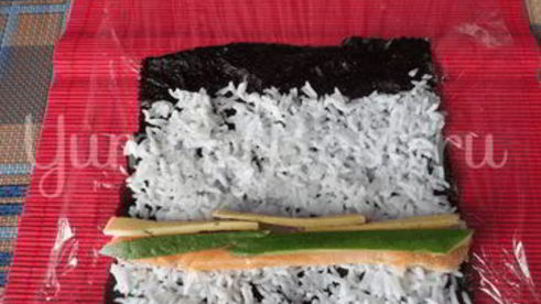 роллы с семгой