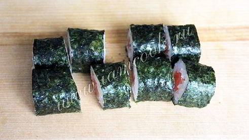 роллы сяке маки