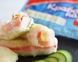 Спринг-роллы с крабовыми палочками