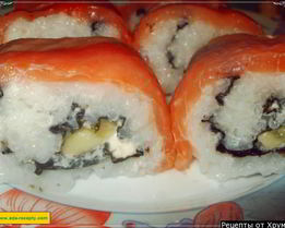 Суши роллы Филадельфия