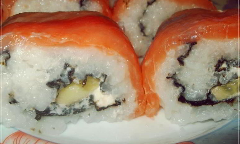 Рецепт суш роллы филадельфия