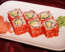 Суши роллы Калифорния