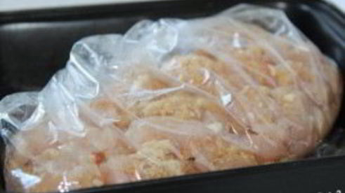 куриный рулет мраморный