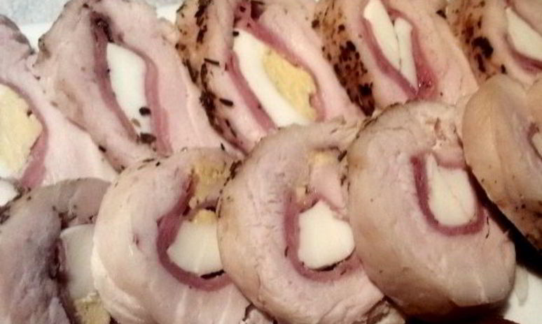 Рецепт куриного рулета в мультиварке