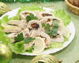 Куриный рулет