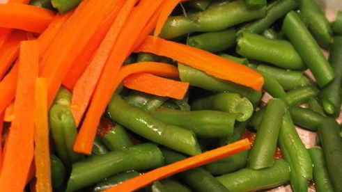 куриные рулетики с овощами