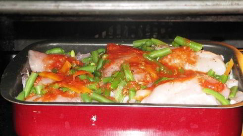 куриные рулетики с овощами