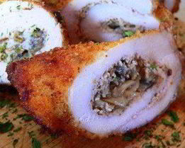 Куриные рулетики в имбирном маринаде с начинкой