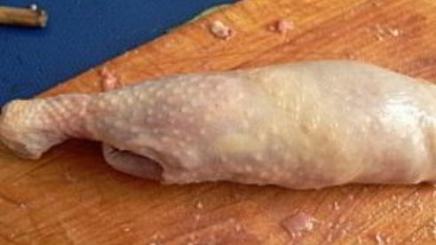 рулет из куриных окорочков