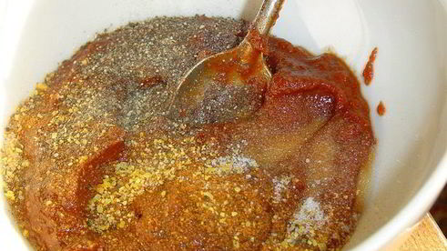 рулет из курицы с омлетом и грибами