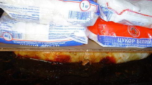 рулет из курицы с омлетом и грибами