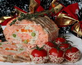 Рулет из лосося