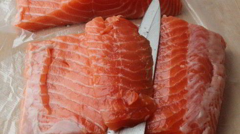 рулет из лосося