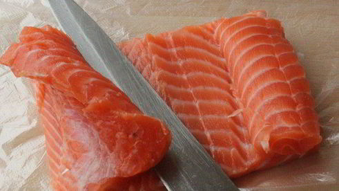 рулет из лосося