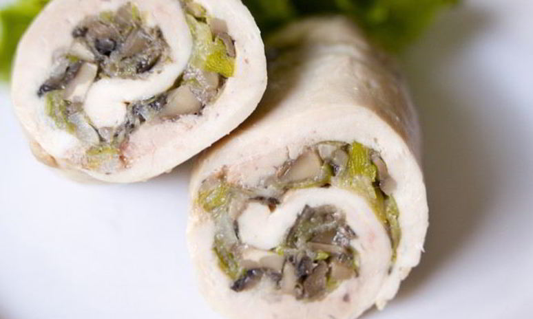 Рецепт рулета из омлета