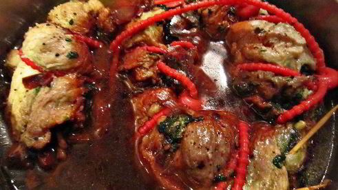 рулет из свинины краски италии