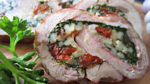 рулет из свинины краски италии