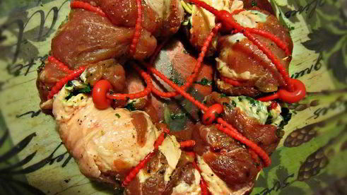 рулет из свинины краски италии