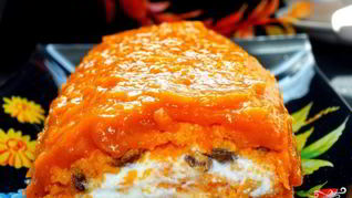 Рулет с курагой