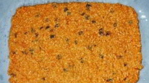 рулет с курагой