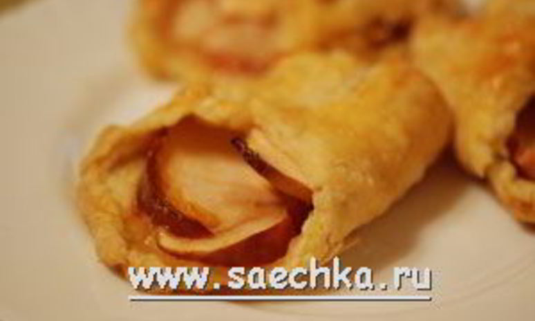 Рецепт рулета с яблоками