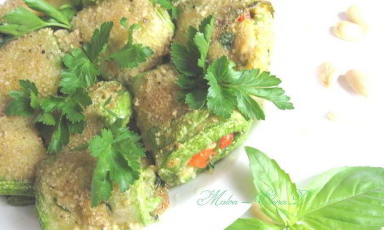 Рецепт рулетиков из молодых кабачков