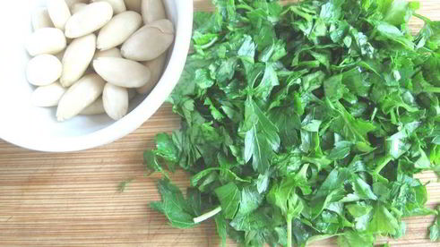 рулетики из молодых кабачков