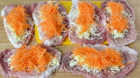рулетики из свинины