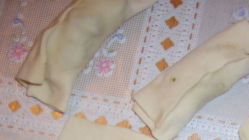 рулетики с курицей и шпинатом