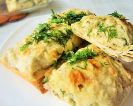 Рулетики с курицей