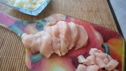 рулетики с курицей