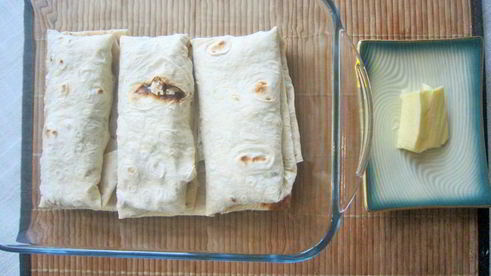 рулетики с курицей